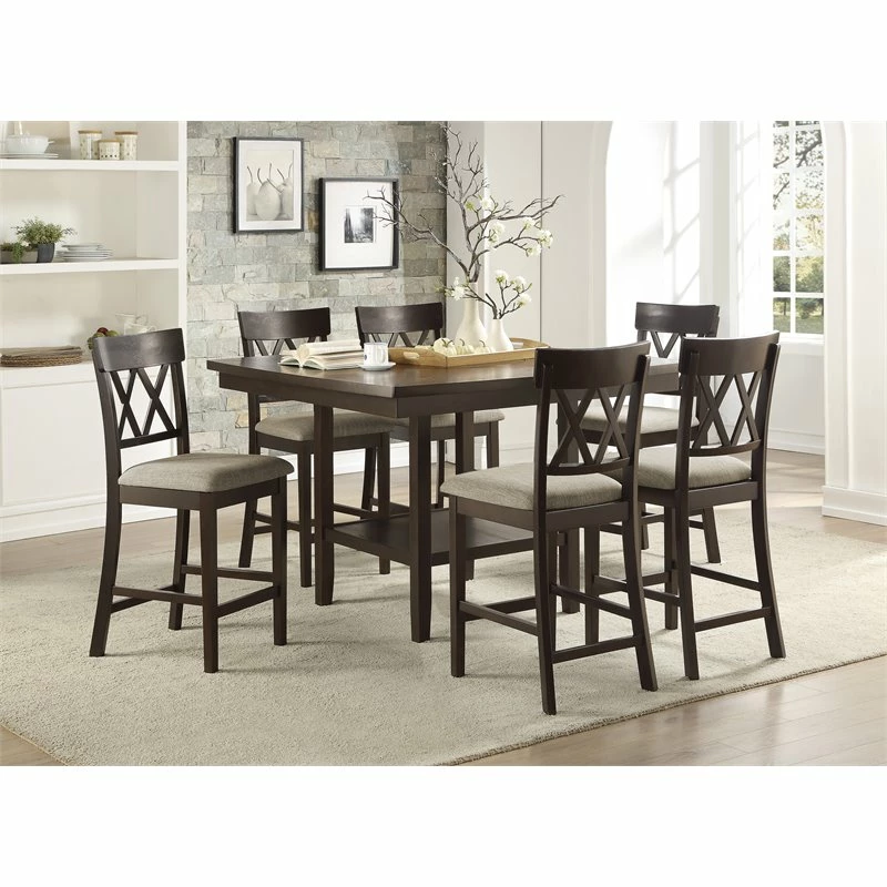 Top 10 ๐ Lexicon Balin Counter Height Wood Crossback Dining Chair Set In Brown (Set Of 2) ๐คฉ 4 Top 10 ๐ Lexicon Balin Counter Height Wood Crossback Dining Chair Set In Brown (Set Of 2) ๐คฉ - Image 2