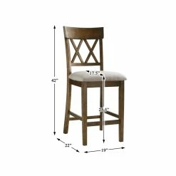 Deals 🥰 Lexicon Balin Counter Height Wood Crossback Dining Chair Set In Oak (Set Of 2) 🥰 14 Deals 🥰 Lexicon Balin Counter Height Wood Crossback Dining Chair Set In Oak (Set Of 2) 🥰 -Cheap Office Chairs Store 2321579 5 L
