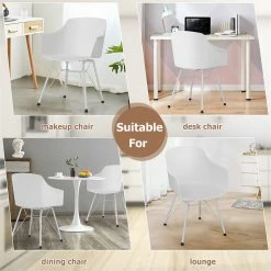 Best reviews of โ๏ธ Costway Plastic And Iron Dining Chair With Curved Backrest In White (Set Of 2) ๐งจ 23 Best reviews of โ๏ธ Costway Plastic And Iron Dining Chair With Curved Backrest In White (Set Of 2) ๐งจ -Cheap Office Chairs Store 2326299 9 L