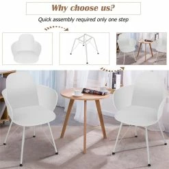 Best reviews of ๐ Costway Plastic And Iron Dining Chair With Petal-Shape Seat In White (Set Of 2) ๐ฅ 20 Best reviews of ๐ Costway Plastic And Iron Dining Chair With Petal-Shape Seat In White (Set Of 2) ๐ฅ -Cheap Office Chairs Store 2326301 6 L