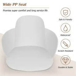 Best reviews of ๐ Costway Plastic And Iron Dining Chair With Petal-Shape Seat In White (Set Of 2) ๐ฅ 22 Best reviews of ๐ Costway Plastic And Iron Dining Chair With Petal-Shape Seat In White (Set Of 2) ๐ฅ -Cheap Office Chairs Store 2326301 8 L