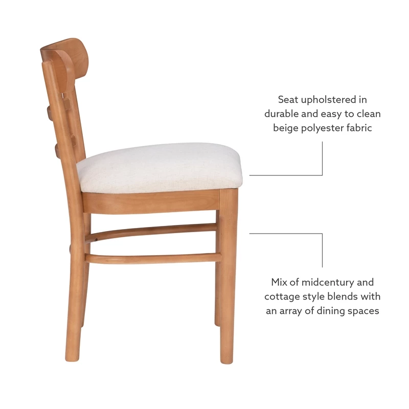 Best deal ๐ Linon Hunter Wood Set Of Two Chairs In Brown ๐ 12 Best deal ๐ Linon Hunter Wood Set Of Two Chairs In Brown ๐ - Image 10