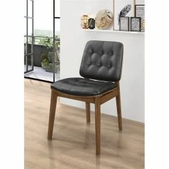 Top 10 🎁 Coaster Redbridge Tufted Back Side Chair In Natural Walnut And Black 👍 6 Top 10 🎁 Coaster Redbridge Tufted Back Side Chair In Natural Walnut And Black 👍 -Cheap Office Chairs Store 2350857 1 L