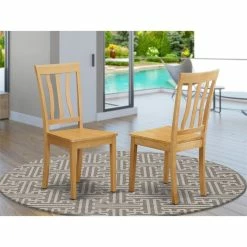 Deals 🎉 East West Furniture Antique 37" Wood Dining Chairs In Oak (Set Of 2) 🔥 6 Deals 🎉 East West Furniture Antique 37" Wood Dining Chairs In Oak (Set Of 2) 🔥 -Cheap Office Chairs Store 2352148 1 L