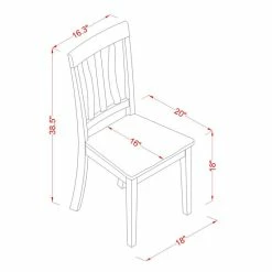 Deals 🎉 East West Furniture Antique 37" Wood Dining Chairs In Oak (Set Of 2) 🔥 7 Deals 🎉 East West Furniture Antique 37" Wood Dining Chairs In Oak (Set Of 2) 🔥 -Cheap Office Chairs Store 2352148 2 L