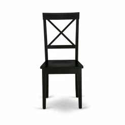 Cheap ⌛ East West Furniture Boston 11" Wood Dining Chairs In Black (Set Of 2) 👏 11 Cheap ⌛ East West Furniture Boston 11" Wood Dining Chairs In Black (Set Of 2) 👏 -Cheap Office Chairs Store 2352194 3 L