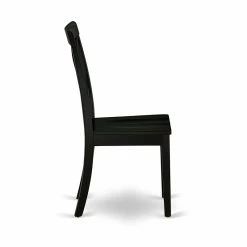 Cheap ⌛ East West Furniture Boston 11" Wood Dining Chairs In Black (Set Of 2) 👏 12 Cheap ⌛ East West Furniture Boston 11" Wood Dining Chairs In Black (Set Of 2) 👏 -Cheap Office Chairs Store 2352194 4 L