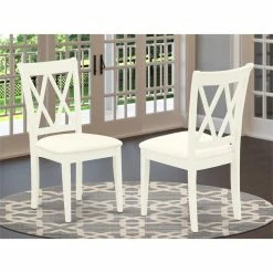 Cheap โ East West Furniture Clarksville 38" Fabric Seat Dining Chair In White (Set Of 2) ๐ 9 Cheap โ East West Furniture Clarksville 38" Fabric Seat Dining Chair In White (Set Of 2) ๐ -Cheap Office Chairs Store 2352227 1 L