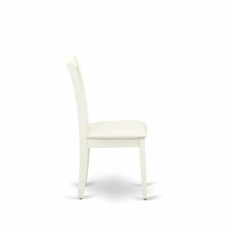 Cheap โ East West Furniture Clarksville 38" Fabric Seat Dining Chair In White (Set Of 2) ๐ 7 Cheap โ East West Furniture Clarksville 38" Fabric Seat Dining Chair In White (Set Of 2) ๐ - Image 5