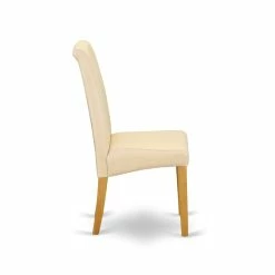 Best Pirce ⭐ East West Furniture Barry 42" Wood Dining Chairs In Oak/Beige (Set Of 2) 🛒 -Cheap Office Chairs Store 2352232 4 L