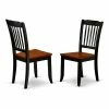 Promo ❤️ East West Furniture Danbury 11" Wood Dining Chairs In Black/Cherry (Set Of 2) 💯 -Cheap Office Chairs Store 2352247 L