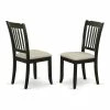 Discount ❤️ East West Furniture Danbury 38" Fabric Dining Chairs In Black (Set Of 2) 😍 -Cheap Office Chairs Store 2352248 L