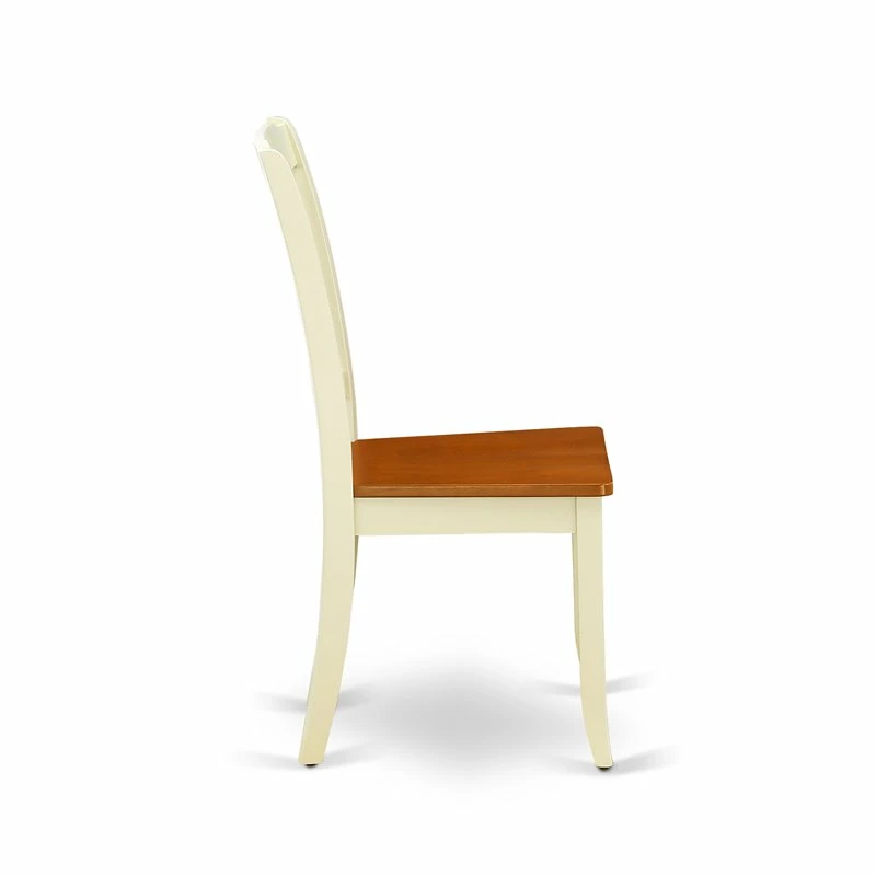 Best Pirce ๐ East West Furniture Danbury 11" Wood Dining Chairs In Cream/Cherry (Set Of 2) โค๏ธ 7 Best Pirce ๐ East West Furniture Danbury 11" Wood Dining Chairs In Cream/Cherry (Set Of 2) โค๏ธ - Image 5