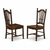Wholesale 🥰 East West Furniture Dover 11" Wood Dining Chairs In Mahogany (Set Of 2) 🎁