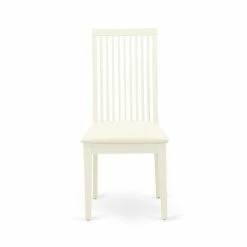 Promo ⌛ East West Furniture Ipswich Fabric Dining Chairs In Linen White (Set Of 2) 🔥 -Cheap Office Chairs Store 2352311 3 L