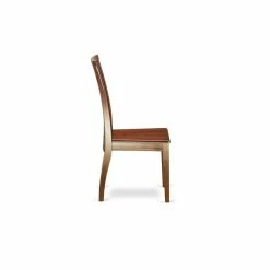 Hot Sale 👏 East West Furniture Ipswich Wood Dining Chairs In Mahogany (Set Of 2) 😍 -Cheap Office Chairs Store 2352314 4 L