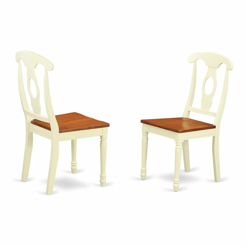Best Sale ⭐ East West Furniture Napoleon 10" Wood Dining Chairs In Cream/Cherry (Set Of 2) 🎉 3 Best Sale ⭐ East West Furniture Napoleon 10" Wood Dining Chairs In Cream/Cherry (Set Of 2) 🎉