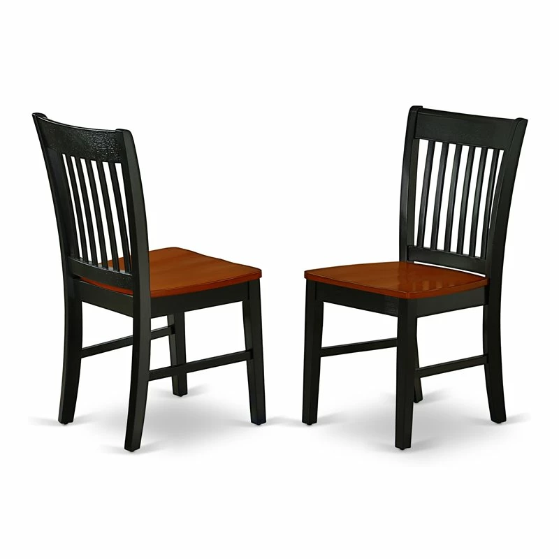 Top 10 ๐คฉ East West Furniture Norfolk 11" Wood Dining Chairs In Black/Cherry (Set Of 2) ๐ 3 Top 10 ๐คฉ East West Furniture Norfolk 11" Wood Dining Chairs In Black/Cherry (Set Of 2) ๐