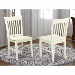 Discount ⌛ East West Furniture Norfolk 11" Wood Dining Chairs In Linen White (Set Of 2) 🔔 6 Discount ⌛ East West Furniture Norfolk 11" Wood Dining Chairs In Linen White (Set Of 2) 🔔 -Cheap Office Chairs Store 2352364 1 L