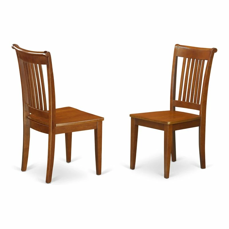 Best deal 🔔 East West Furniture Portland 11" Wood Dining Chairs In Saddle Brown (Set Of 2) 💯 3 Best deal 🔔 East West Furniture Portland 11" Wood Dining Chairs In Saddle Brown (Set Of 2) 💯
