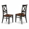 Promo 🥰 East West Furniture Quincy 10" Wood Dining Chairs In Black/Cherry (Set Of 2) 🥰 1 Promo 🥰 East West Furniture Quincy 10" Wood Dining Chairs In Black/Cherry (Set Of 2) 🥰 -Cheap Office Chairs Store 2352392 L