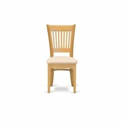 Hot Sale 🧨 East West Furniture Vancouver 37" Fabric Dining Chairs In Oak (Set Of 2) 😉 -Cheap Office Chairs Store 2352398 3 L