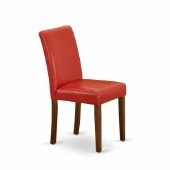 Cheapest 🎉 East West Furniture Abbott 35" Leather Dining Chairs In Mahogany/Red (Set Of 2) 😉 10 Cheapest 🎉 East West Furniture Abbott 35" Leather Dining Chairs In Mahogany/Red (Set Of 2) 😉 -Cheap Office Chairs Store 2352419 2 L