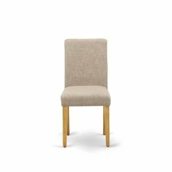 Top 10 🔔 East West Furniture Abbott 35" Linen Dining Chairs In Oak/Beige (Set Of 2) 🌟 -Cheap Office Chairs Store 2352420 3 L