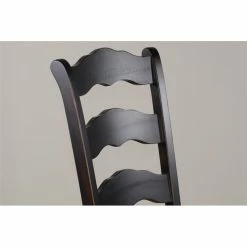 Flash Sale ⭐ Sunny Designs Scottsdale 20.5" Ladderback Side Chair With Cushion Seat In Walnut ⭐ -Cheap Office Chairs Store 2352897 8 L