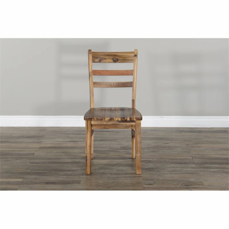 Deals ๐ Sunny Designs Havana 37" Farmhouse Wood Ladderback Chair In Light Brown ๐ 6 Deals ๐ Sunny Designs Havana 37" Farmhouse Wood Ladderback Chair In Light Brown ๐ - Image 4