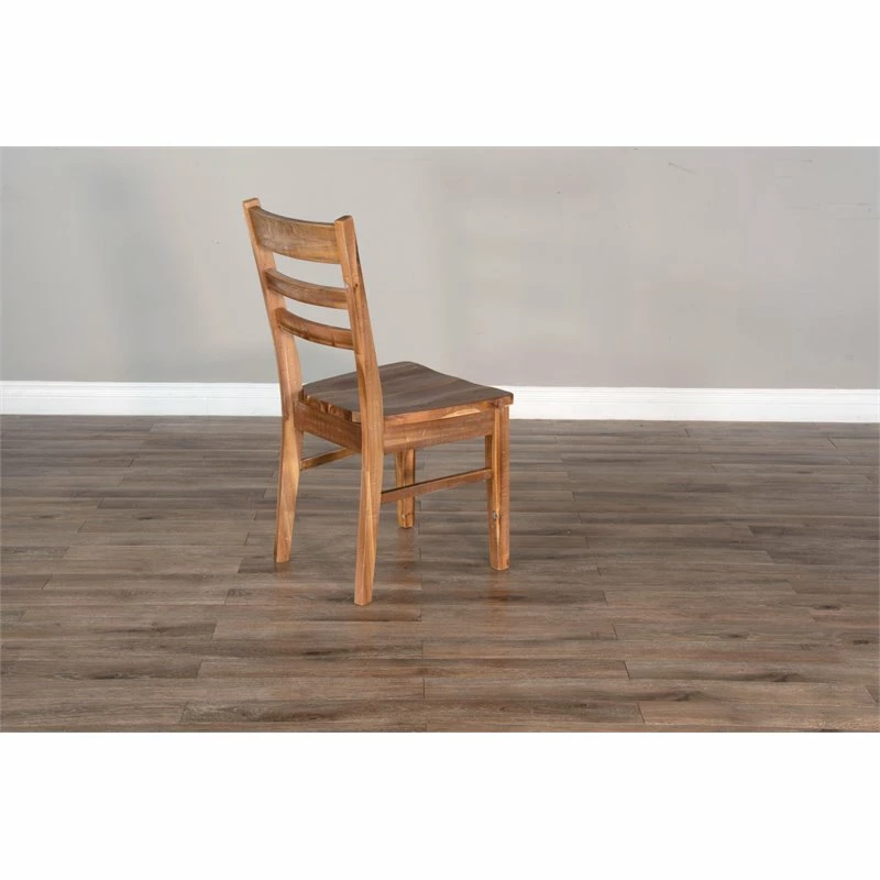Deals ๐ Sunny Designs Havana 37" Farmhouse Wood Ladderback Chair In Light Brown ๐ 7 Deals ๐ Sunny Designs Havana 37" Farmhouse Wood Ladderback Chair In Light Brown ๐ - Image 5