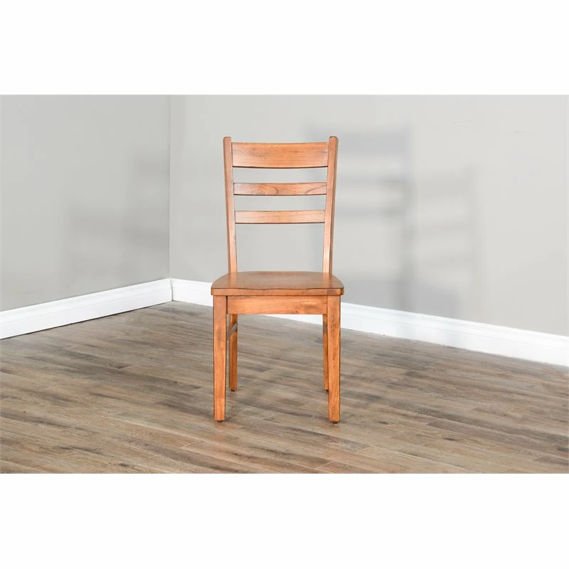 Cheapest ๐ Sunny Designs Sedona 37" Ladderback Chair With Wood Seat In Rustic Oak ๐ 5 Cheapest ๐ Sunny Designs Sedona 37" Ladderback Chair With Wood Seat In Rustic Oak ๐ - Image 3