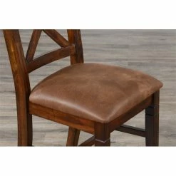 Wholesale 🛒 Sunny Designs Santa Fe 19" Double Crossback Wood Chair In Dark Chocolate ✨ 16 Wholesale 🛒 Sunny Designs Santa Fe 19" Double Crossback Wood Chair In Dark Chocolate ✨ -Cheap Office Chairs Store 2352977 6 L