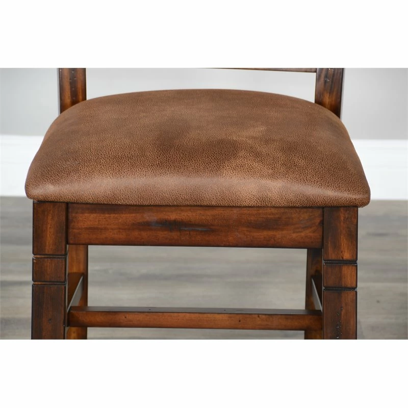 Wholesale 🛒 Sunny Designs Santa Fe 19" Double Crossback Wood Chair In Dark Chocolate ✨ 10 Wholesale 🛒 Sunny Designs Santa Fe 19" Double Crossback Wood Chair In Dark Chocolate ✨ - Image 8
