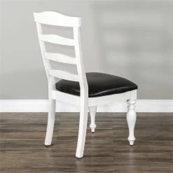 Flash Sale ⭐ Sunny Designs Carriage House 41" Ladderback Chair With Cushion Seat In White ❤️ 13 Flash Sale ⭐ Sunny Designs Carriage House 41" Ladderback Chair With Cushion Seat In White ❤️ -Cheap Office Chairs Store 2352985 4 L