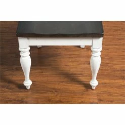 Brand new 💯 Sunny Designs Carriage House 41" Wood Crossback Chair In White/Dark Brown ❤️ 14 Brand new 💯 Sunny Designs Carriage House 41" Wood Crossback Chair In White/Dark Brown ❤️ -Cheap Office Chairs Store 2353006 5 L