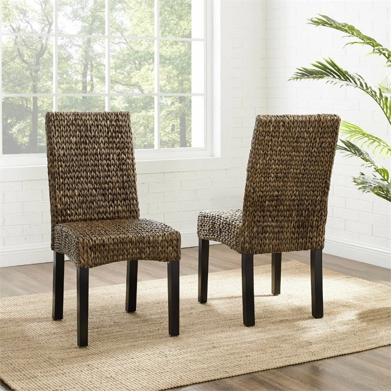 Best Sale ๐ฅ Crosley Furniture Edgewater Rattan Dining Side Chair In Seagrass (Set Of 2) ๐ 4 Best Sale ๐ฅ Crosley Furniture Edgewater Rattan Dining Side Chair In Seagrass (Set Of 2) ๐ - Image 2