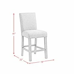 Discount 💯 Picket House Furnishings Turner Counter Chair Set In Natural 😍 -Cheap Office Chairs Store 2365763 10 L