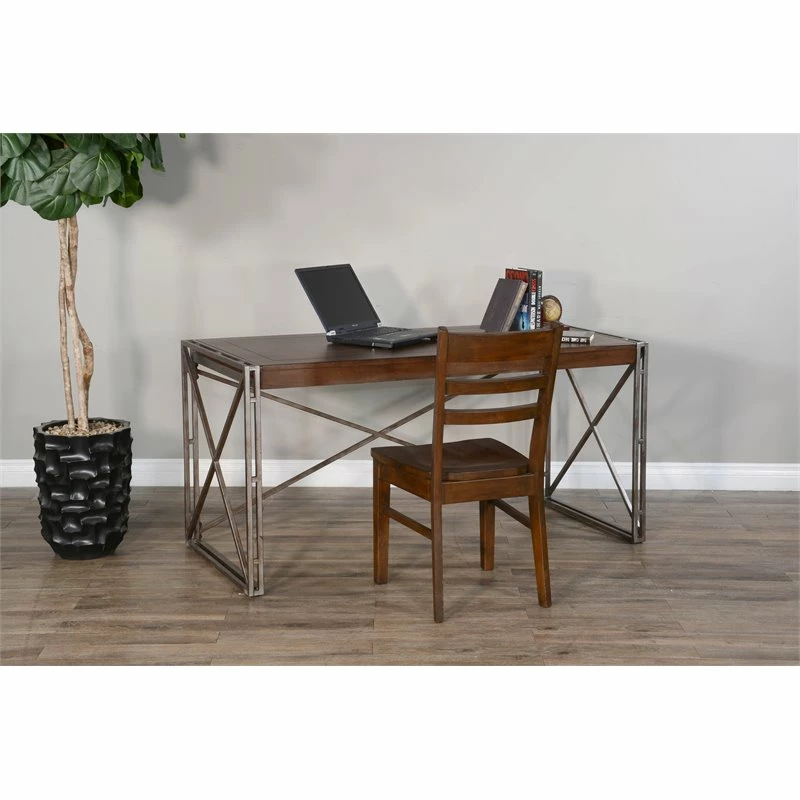 Flash Sale ✔️ Sunny Designs 37" Traditional Kingswood Ladderback Chair In Dark Brown 🎉 4 Flash Sale ✔️ Sunny Designs 37" Traditional Kingswood Ladderback Chair In Dark Brown 🎉 - Image 2