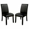 Discount 🔥 Benzara Grandstone I Contemporary Side Chair With Black Finish With Set Of 2 👍 2 Discount 🔥 Benzara Grandstone I Contemporary Side Chair With Black Finish With Set Of 2 👍 -Cheap Office Chairs Store 2368089 11 L