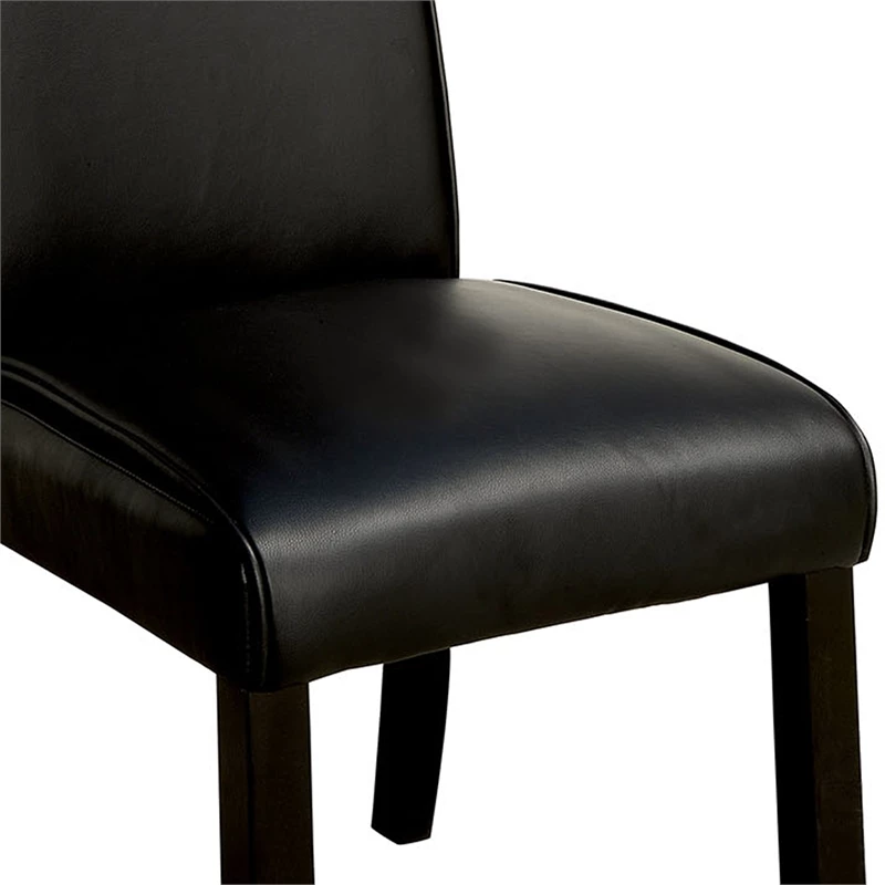 Discount 🔥 Benzara Grandstone I Contemporary Side Chair With Black Finish With Set Of 2 👍 6 Discount 🔥 Benzara Grandstone I Contemporary Side Chair With Black Finish With Set Of 2 👍 - Image 4