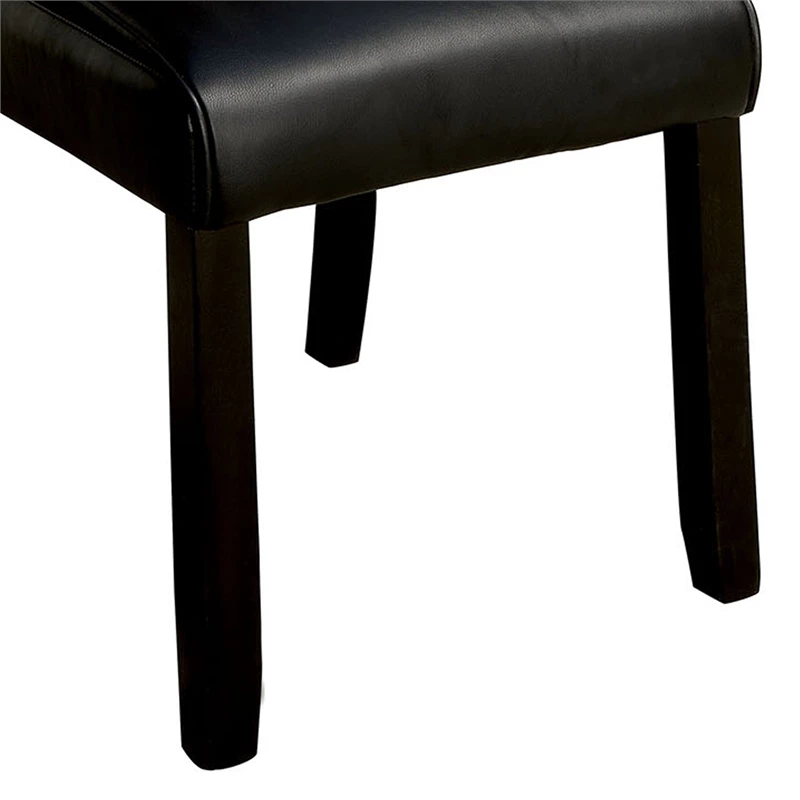 Discount 🔥 Benzara Grandstone I Contemporary Side Chair With Black Finish With Set Of 2 👍 7 Discount 🔥 Benzara Grandstone I Contemporary Side Chair With Black Finish With Set Of 2 👍 - Image 5