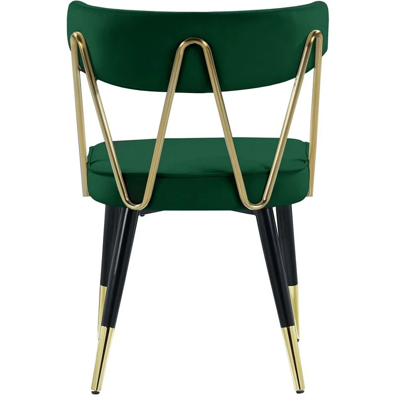 Best deal 🎉 Meridian Furniture Rheingold Green Velvet Dining Chair (Set Of 2) 🌟 3 Best deal 🎉 Meridian Furniture Rheingold Green Velvet Dining Chair (Set Of 2) 🌟
