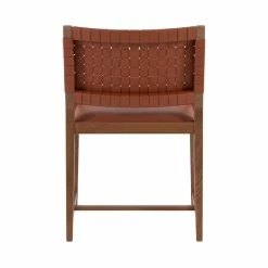 Buy ๐ฏ Linon Hutton Solid Wood And Leather Arm Chair In Brown ๐ 14 Buy ๐ฏ Linon Hutton Solid Wood And Leather Arm Chair In Brown ๐ -Cheap Office Chairs Store 2391562 11 L