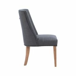 Hot Sale 🎉 Linon Hale Wood Dining Chairs Set Of Two In Natural And Gray 🎉 -Cheap Office Chairs Store 2391570 22 L