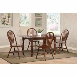 Cheap ⌛ Sunset Trading Andrews Arrowback Windsor Dining Side Chair Chestnut Brown Solid Wood Set Of 2 🔥 10 Cheap ⌛ Sunset Trading Andrews Arrowback Windsor Dining Side Chair Chestnut Brown Solid Wood Set Of 2 🔥 -Cheap Office Chairs Store 2397379 3 L