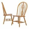 Coupon 😍 Sunset Trading Selections Keyhole Windsor Dining Side Chairs In Light Oak Solid Wood Set Of 2 ✨ -Cheap Office Chairs Store 2397395 L