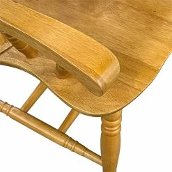 Best deal 💯 Sunset Trading Selections Comfort Windsor Dining Chair With Arms Light Oak Solid Wood Armchair ⌛ 11 Best deal 💯 Sunset Trading Selections Comfort Windsor Dining Chair With Arms Light Oak Solid Wood Armchair ⌛ -Cheap Office Chairs Store 2397424 5 L