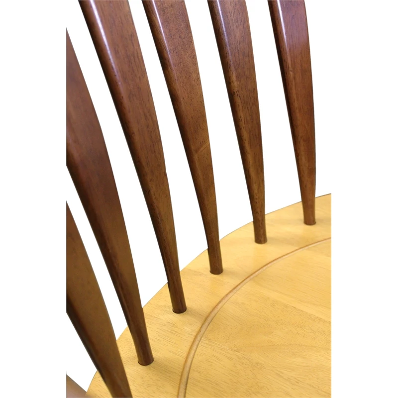 Top 10 🌟 Sunset Trading Selections Comfort Windsor Dining Chairs In Nutmeg Brown/Light Oak (Set Of 2) 🎁 6 Top 10 🌟 Sunset Trading Selections Comfort Windsor Dining Chairs In Nutmeg Brown/Light Oak (Set Of 2) 🎁 - Image 4