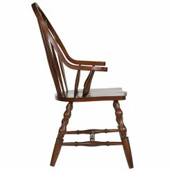 Best Sale 🥰 Sunset Trading Andrews 18" Windsor Wood Dining Chair With Arms In Chestnut Brown 🎁 12 Best Sale 🥰 Sunset Trading Andrews 18" Windsor Wood Dining Chair With Arms In Chestnut Brown 🎁 -Cheap Office Chairs Store 2397485 3 L